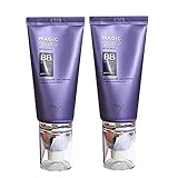 Face It Magic Cover BB Cream V201 APRICOT BEIGE 45ml x 2pc SET