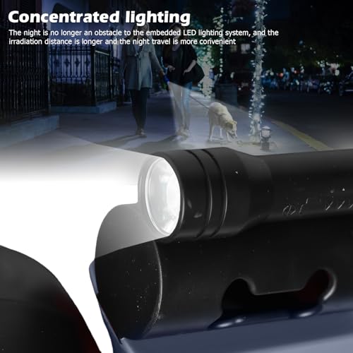 Doppelte Hundeleine Ausziehbar, 300cm Rollleine Einziehbare Hundeleine, Doppelleine für 2 Hunde, Hundeleine mit Licht, Ergonomischer Griff, Hundeleine Einziehbar, Hundeseil nachts reflektierend