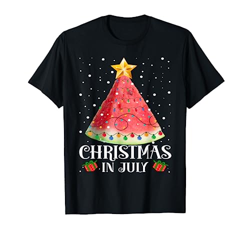 CHRISTMAS IN JULY Xmas Summer Men Women Kids T-Shirt