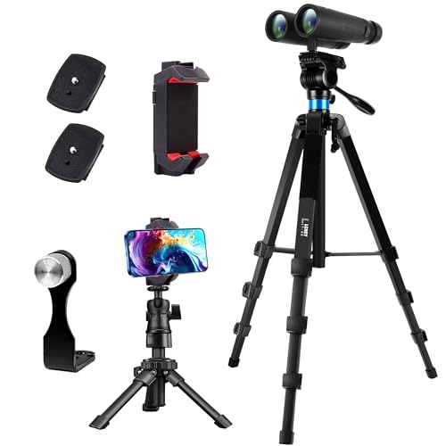 Fernglas Stativ, 173 cm und 25 cm Mini Aluminium-Stative, mit...