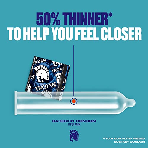 Trojan Bareskin Variety Pack Every Thin Premium Lubricated Condoms - 24 Count #TOP3