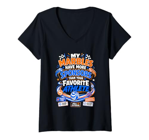 Women's Sponsors Athlete Race Day V-Neck T-Shirt