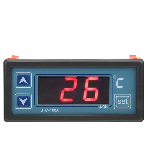 STC 100A Temperature Controller, Thermostat Temperature Control Equipment for Refrigerating Heating Mode, Default - Image 4