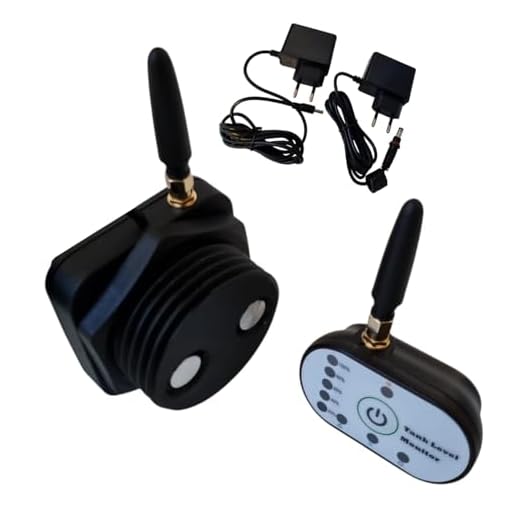 WiFi 2.4Ghz Wlan + 433Mhz Funk Mini 56mm Füllstands-Anzeige Ultraschall Wasserstand-Sensor für Heiz-Öltank Wassertank Tank Zisterne für Smarthome APP TuYa SmartLife