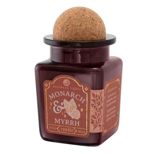 Northern Lights Candles - Curiosity - Monarch & Myrrh - 56070