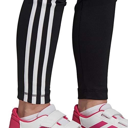 adidas Kids Training Equipment - 3 Stripes Tights - Black size S/8-9 Years2