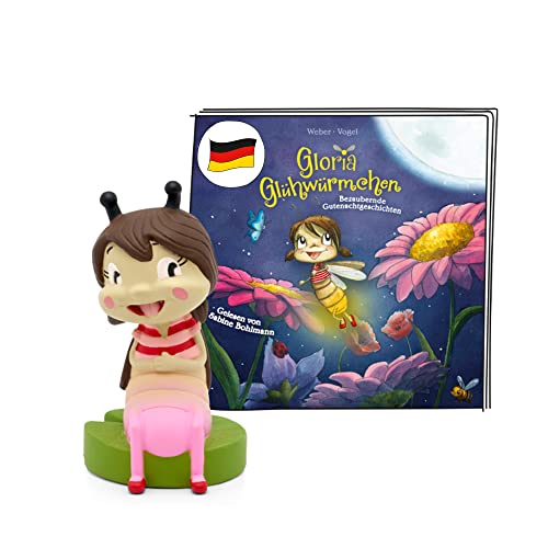 tonies Hörfigur für Toniebox, Gloria Glühwürmchen – Bezaubernden Gute Nacht Geschichten, Hörspiel für Kinder ab 4 Jahren...