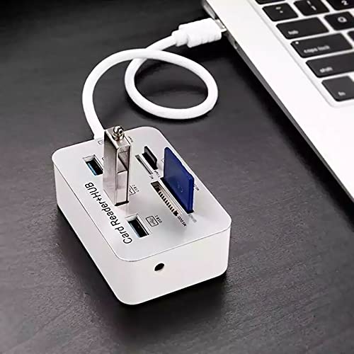 yeacher Hub USB 3.0 Tipo C Hub USB 3.0 Divisor 3 Portas Vários TF Speed Card Reader Multi-In-1 Adapt