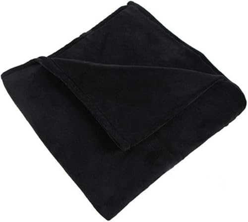 Miniatura 4 de Manta de forro polar cálida y acogedora manta de franela con diseño blanco y negro para cama