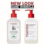 THAYERS pH Balancing Daily Cleanser, Face Wash with Aloe Vera, Gentle and Hydrating Skin Care for Dry, Oily, or Acne Prone Skin, 8 FL Oz. - Image 2