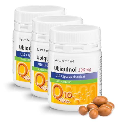 Ubiquinol 100mg - (Kaneka QH CoQ10 activo) - 3x 75 Cápsulas - Entrega...