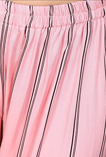 Image of Zen Women's Plus Size Palazzo - 9XL - Waist Size up to 58