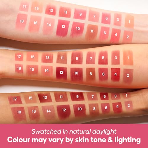 COLORGRAM NUDE BLUR TINT 03 LOVELY FIG | K-Beauty Makeup, Soft-Focus Matte Lip Stain, 2-in-1 Lip & Cheek