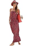 ANCAPELION Women’s Evening Formal Dresses Off Shoulder Long Maxi Dress Summer Beach Casual Dress for Women