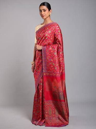 Exotic India kani silk saree in art silk – image 2