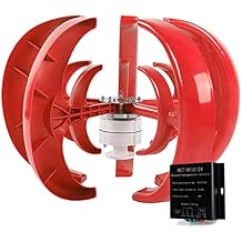 2000W 12 V 24 V 5-شفرة عمودي محور الرياح التوربينات مولد، ث/وحدة تحكم، 3 المرحلة AC الدائم المغناطيس مولد الرياح التوربينات كيت،24 V