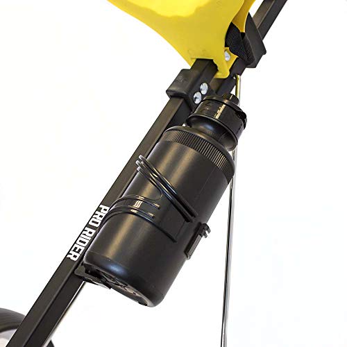 Pro-Rider-Carrito-de-Golf-3-Ruedas-con-Empuje-Manual-de-3-Ruedas-Negro-y-Amarillo