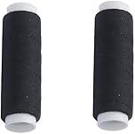 JOYVOX 2pcs Strong Polyester Sewing Thread - Black, 100m Length, Universal for Machine and Hand Sewing