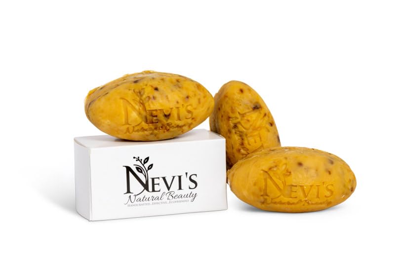 Nevi's Natural Beauty TROPIC ORANGE GLYCERIN CLEANSING BAR - Image 3
