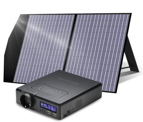 ALLPOWERS S200 Central eléctrica portátil de 200 W con panel sola...