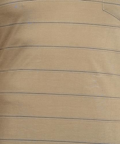 Image of INKKR Half Plus Size Men's Regular Fit Striped Tshirt