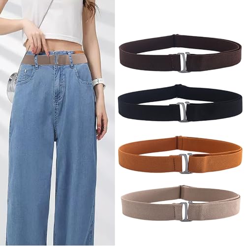 Tuckies Belt, Adjustable No Show Flat Buckle Tucky Belt, Sweater Stretch Band Tucking Elastic Belt For Women3