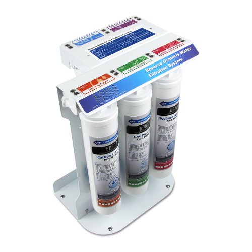Boann Bnrosys 5-Stage Reverse Osmosis Water Filter System With Quick-Twist Filters #TOP3