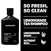 Blind Barber Stay Handsome Shower Set Bundle - Includes Lemongrass Tea Shampoo, Lemongrass Tea Conditioner and Lemongrass Tea Body Wash - Hair and Skincare Products for Men