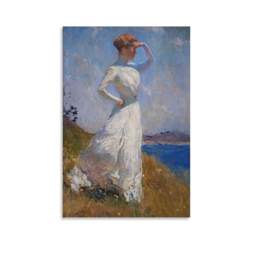 Póster de Frank Weston Benson Sunlight para pared en formato de 40,6 x 61 cm