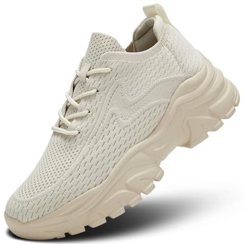 Image of Womens Ladies Walking Shoes Fashion Running Sneakers Casual Comfor Lightweight Breathable Soft Sole Gym Tennis Work