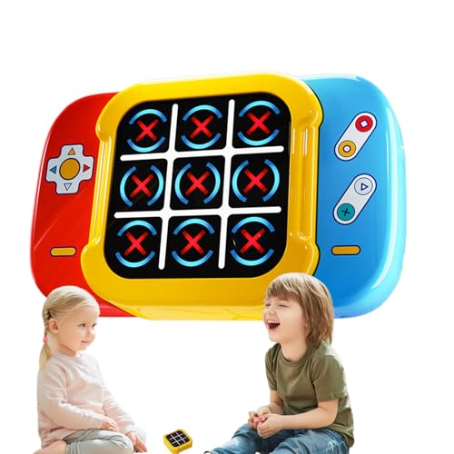 Juego Portátil - Consola De Eléctrica, Juego Portátil De Respuesta Rápida De 3 Modos, Divertido Para Dos Jugadores | Juguete Interactivo Seguro para, Adolescentes, Familia, Amigos