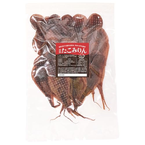 たこみりん おつまみ 干したこ ３００ｇ（１５～２０枚入り） 大容量 お得サイズ たこ干物 珍味 肴 チャック付袋入のサムネイル
