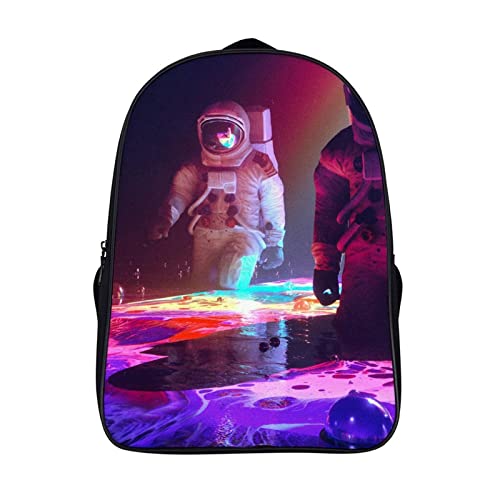 Sac d'école 3D cool motif astronaute : le cadeau idéal pour la rentrée des classes