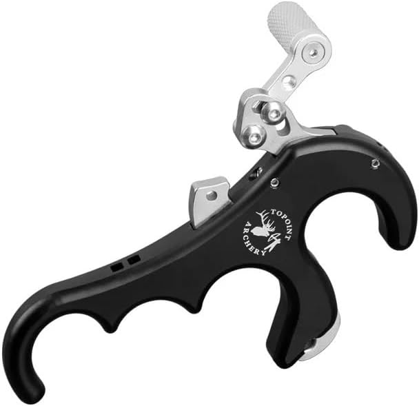 Archery Release 360° Archery Bow Release Aid Rotatable Thumb Release for Compound Bow Hunting Shooting Accessories