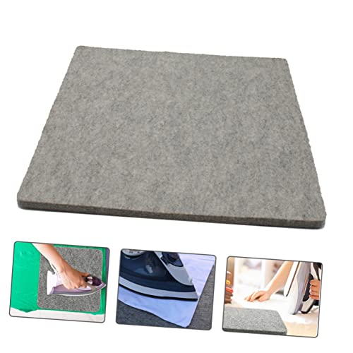 Zerodeko Fieltro de Planchado Estera de Fieltro de Lana Alfombrilla de prensado afieltrado Ironing Board Mueble planchador Tabla de Planchar de Fieltro Accesorio de Planchado sintió Grey