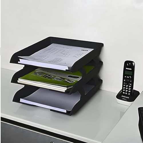 Image of Joystick Multi-Functional Desk Organizer for Office & Study Table | Desktop Storage Organizer for Files, Documents, Stationery, Pens, Notebooks & Office | Modern Workspace (Pack of 1)