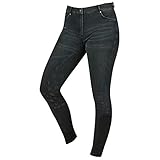 Bi-Stretch-Denim-Stoff bietet Kompression und Abdeckung.