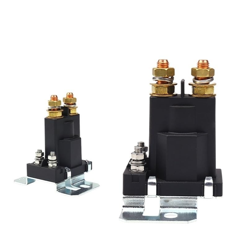 New 500A12V High-Power Starter Relay with Pure Copper Coil for Forklifts Elevators and Automotive Use