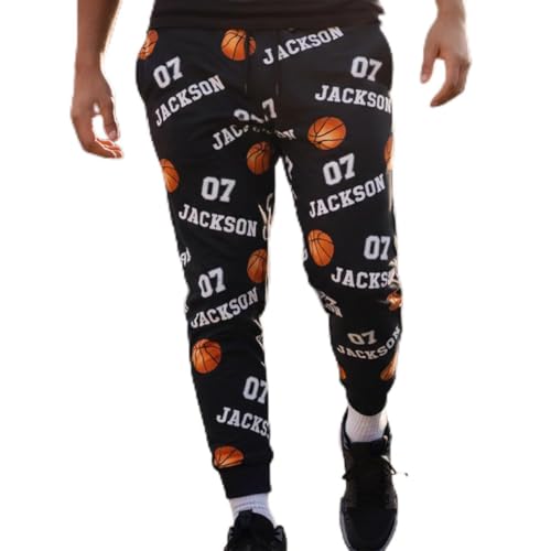 DOPTIKA Custom Unisex Basketball Sweatpants with Pockets