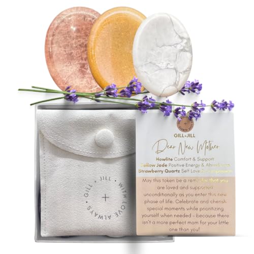 First Mother’s Day Gift – New Mom Comfort Stones Set – Mom to Be Gift