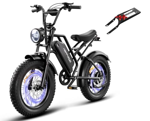 HAPPYRUN Electric Bike,1500W/2000W,48V,18Ah E Bikes for Adults Electric 60+ Mile