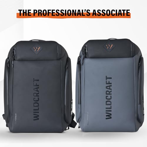 Image of Wildcraft Torres Pro 25 Ltrs Laptop Backpack for Travel Gym Office | Unisex Backpack with Rain Cover | Durable & Spacious Bag for Men & Women