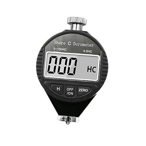 Duromètre Shore A de haute précision LCD pour mesurer le caoutchouc et cuir souple