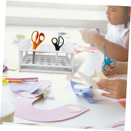 Râtelier rangement ciseaux bureau multi-emplacements PLAFOPE organisateur robuste