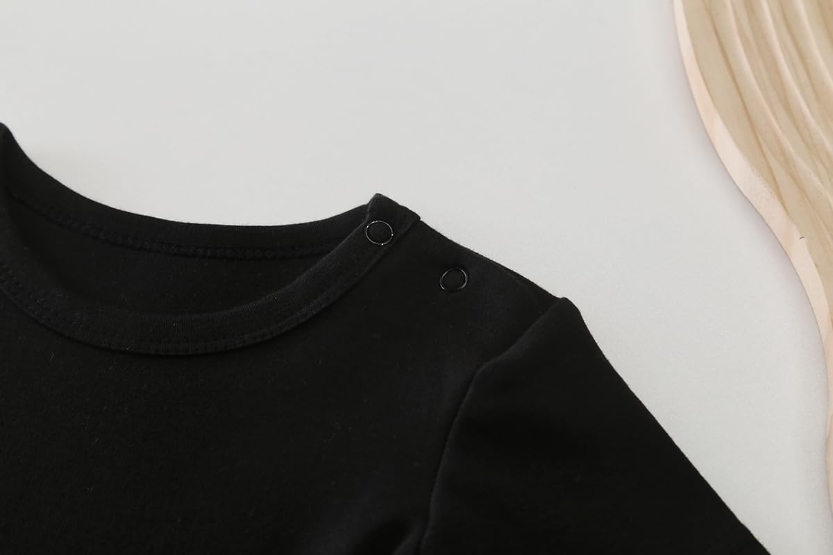 Newborn Short Sleeve Romper Solid Jumpsuit Cotton Infant Clothes Baby Girl Boy One-Piece Outfit 0-12 Months - Image 4