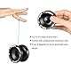 MAGICYOYO V3 Profi JoJo – Responsive & Unresponsive Yoyo für Kinder ab 8+, Anfänger & Fortgeschrittene, Metall Jo Jo mit Lager-Kit + 12 Yo Yo Schnüre + Tasche + JoJo Bag (Schwarz)