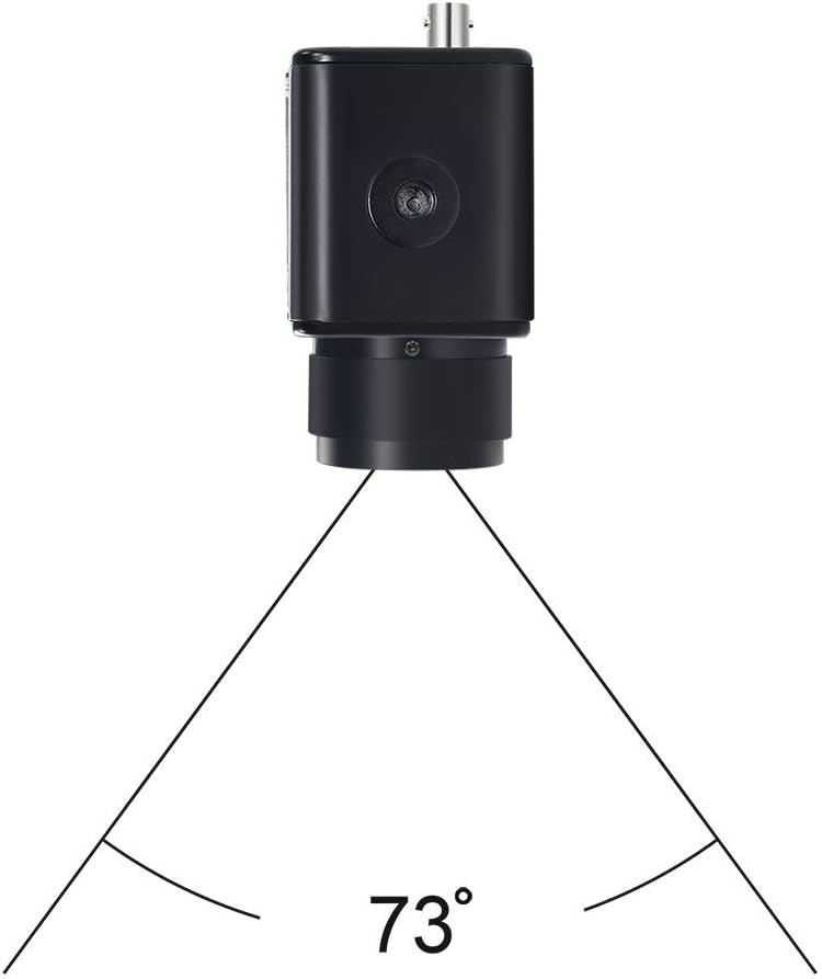 MOKOSE Mini SDI Camera with 3.6mm HD No Distortion Lens, HD-SDI 2 MP 1080P HD Digital CCTV Security Camera, 1/2.8 High Sensitivity Sensor CMOS with OSD Menu