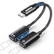 UGREEN Magnetischer USB C Kopfhörer Adapter und Laden, 2 in 1 USB C Adapter Kopfhörer und 60W Schnellladung für iPhone 16 Pro Max iPad Pro/Mini 6 Galaxy S25 S24