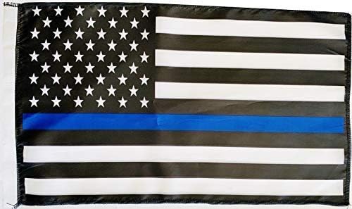 JLP 7' Foot Tall 5/16 Heavy Duty Flag Whip Yamaha Raptor Warrior YFZ450 Blaster ATV Whip Flag Can-am USA Blue Line Support Police, white