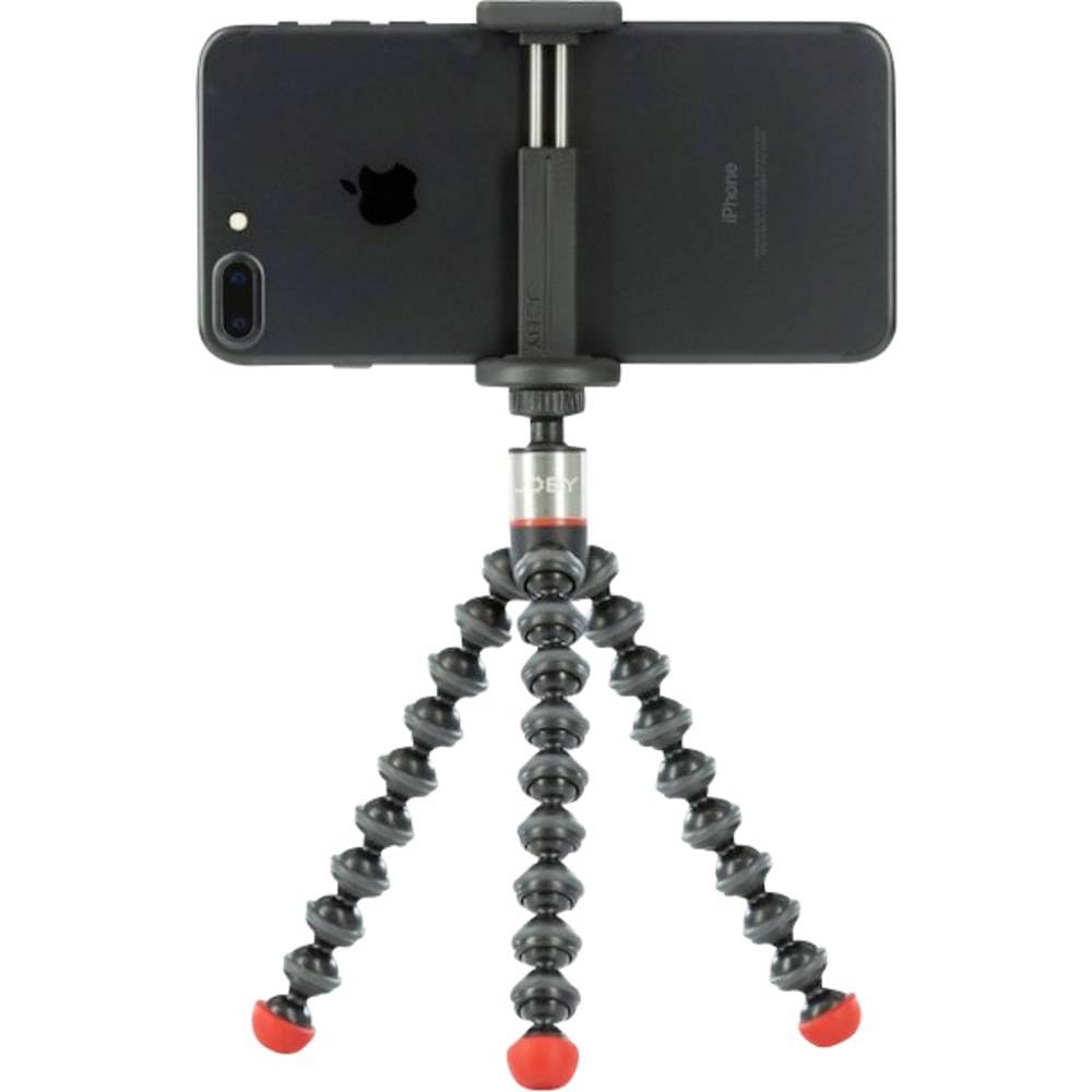 JOBY JB01494-BWW GripTight ONE + GP Magnetic Impulse Handy-Halter + GorillaPod Flexi-Stativ (mit Magnetfüßen und Bluetooth-Fernbedienung geeignet für Smartphone/iPhone)